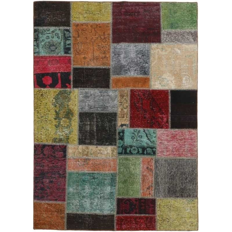tappeto persia vintage patchwork cm 146x200