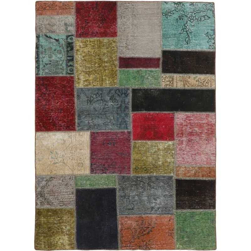 tappeto persia vintage patchwork cm 146x201