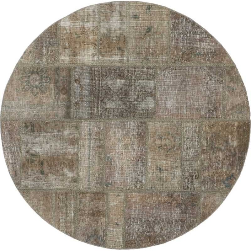 tappeto persia vintage patchwork cm 150x150