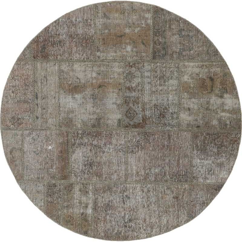tappeto persia vintage patchwork cm 150x150