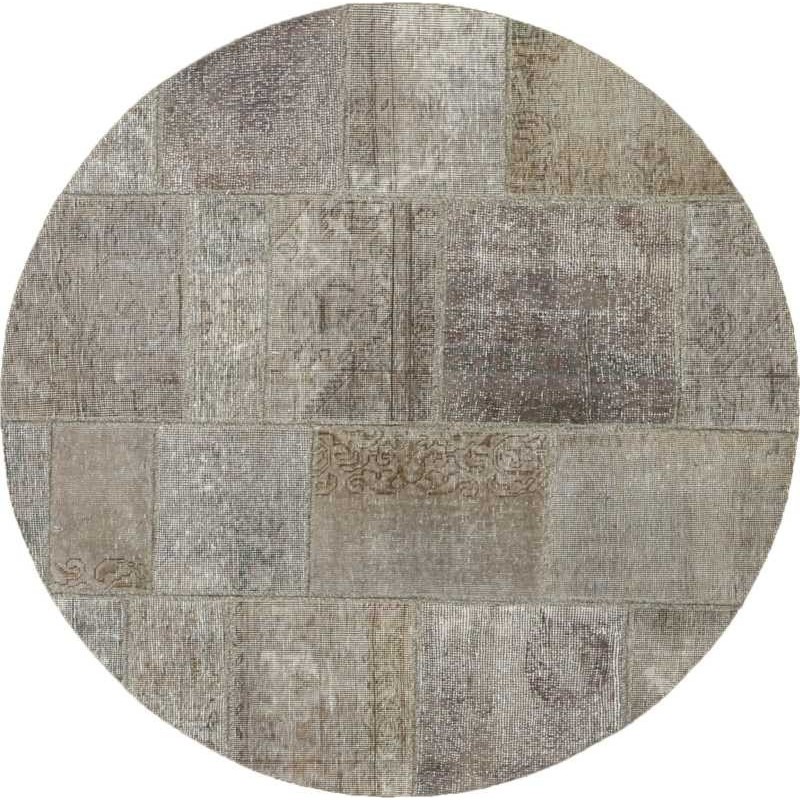 tappeto persia vintage patchwork cm 150x150