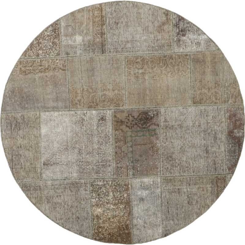 tappeto persia vintage patchwork cm 150x150