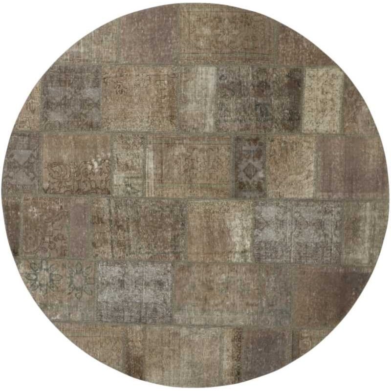 tappeto persia vintage patchwork cm 200x200