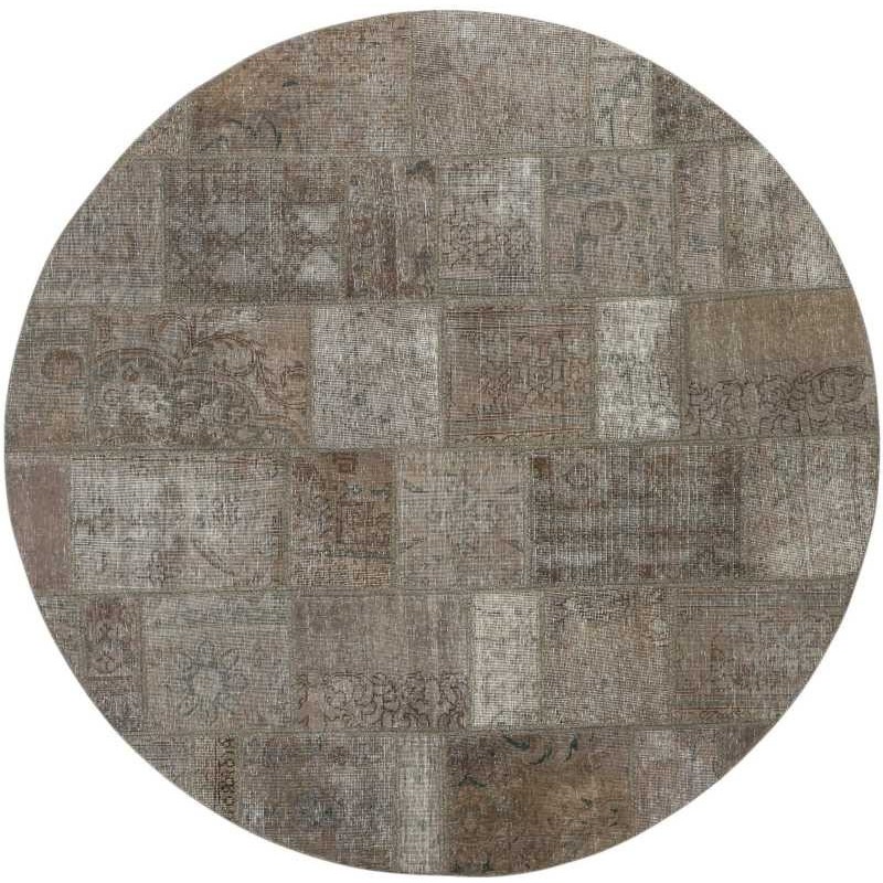 tappeto persia vintage patchwork cm 200x200