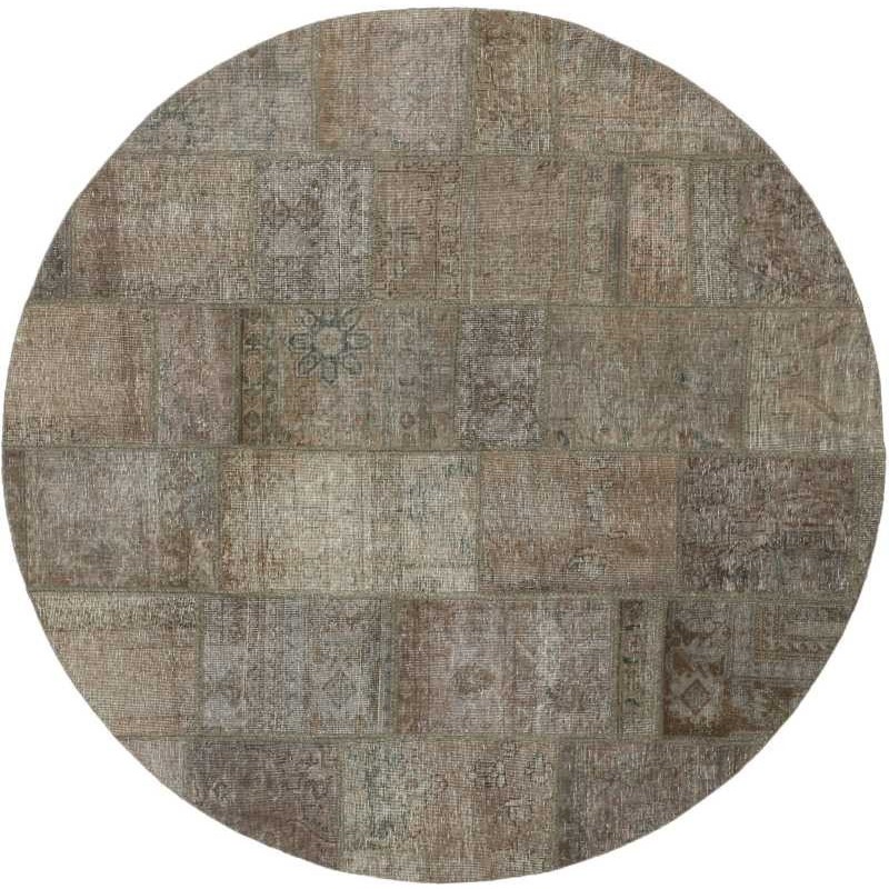 tappeto persia vintage patchwork cm 200x200