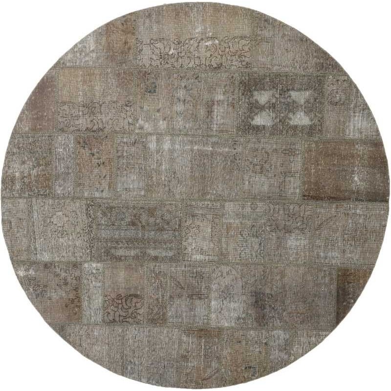 tappeto persia vintage patchwork cm 200x200