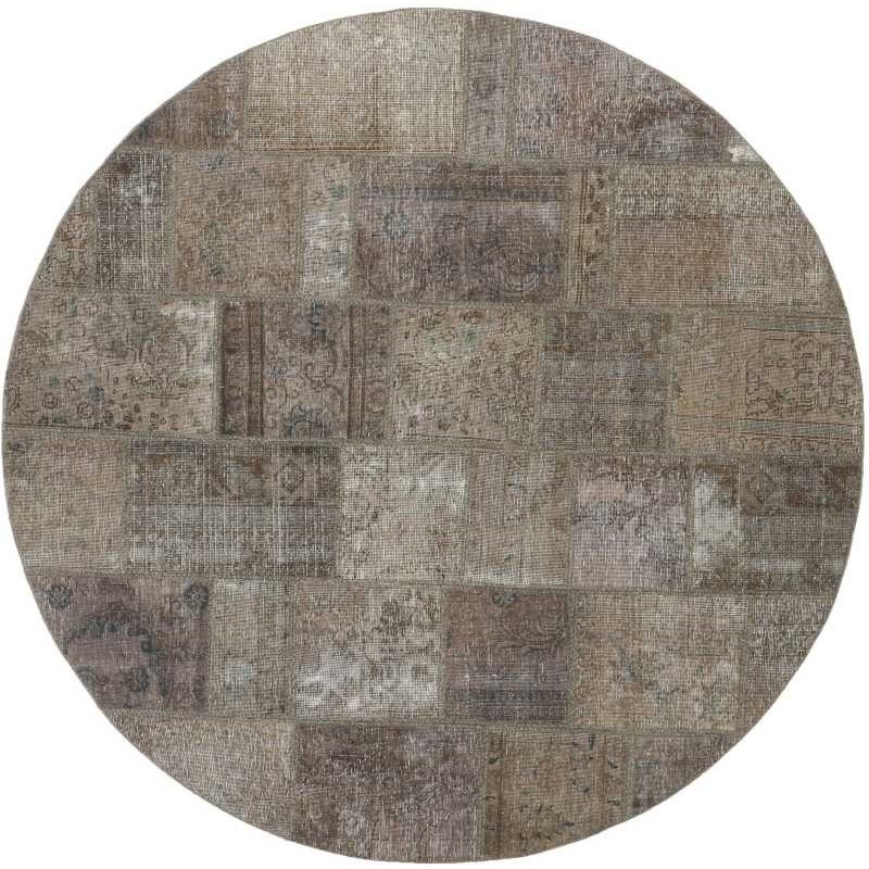 tappeto persia vintage patchwork cm 200x200