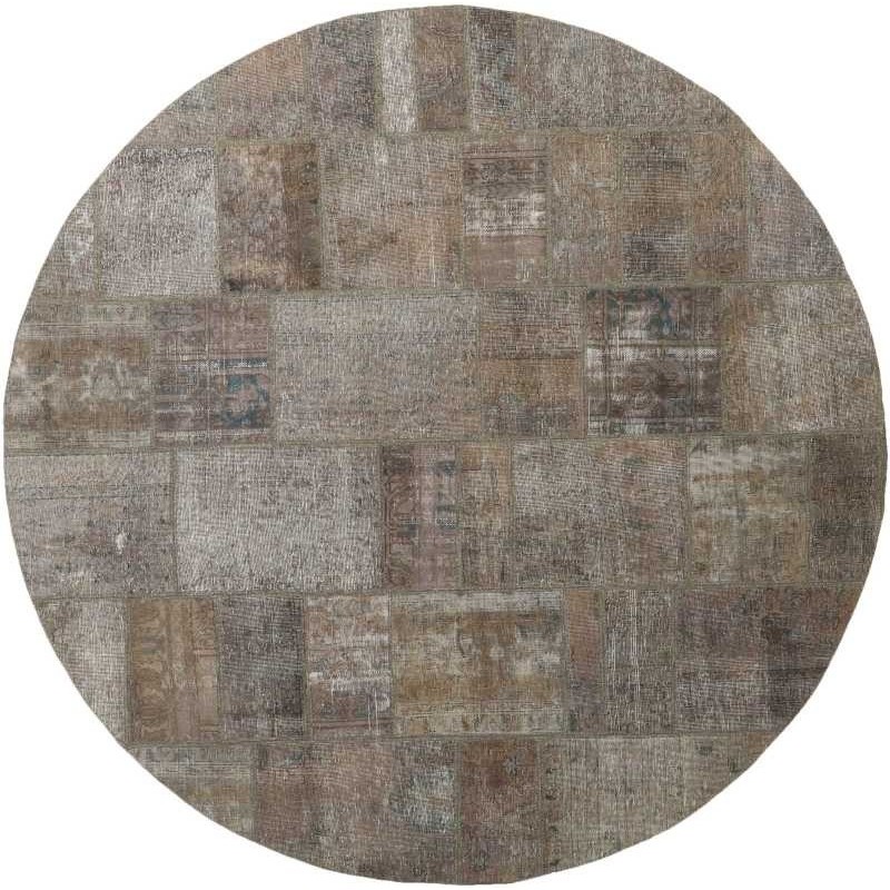 tappeto persia vintage patchwork cm 250x250
