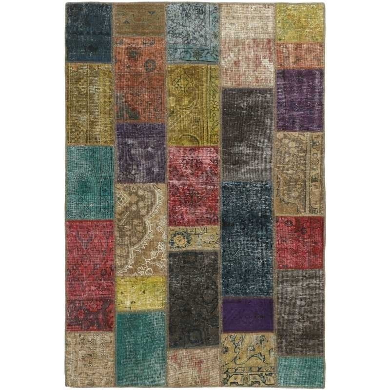 tappeto persia vintage patchwork cm 137x203