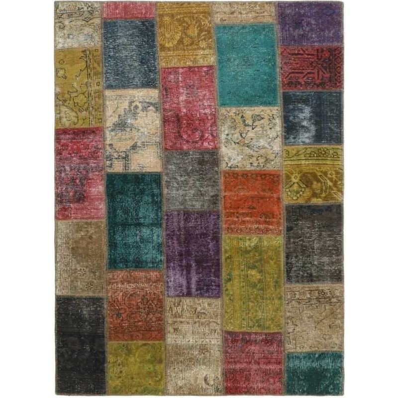 tappeto persia vintage patchwork cm 137x200