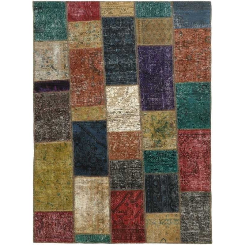 tappeto persia vintage patchwork cm 142x198