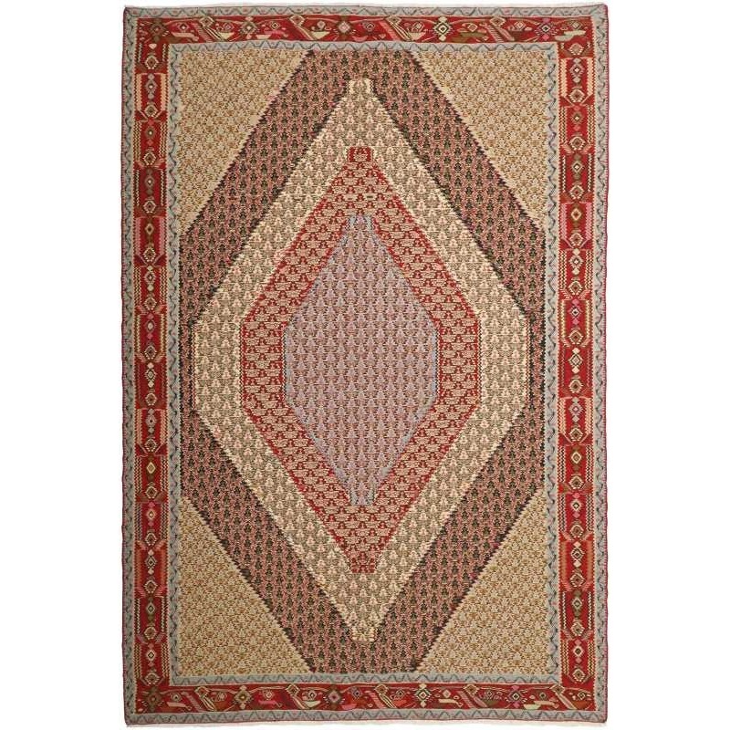 tappeto persia kelim seneh cm 204x308