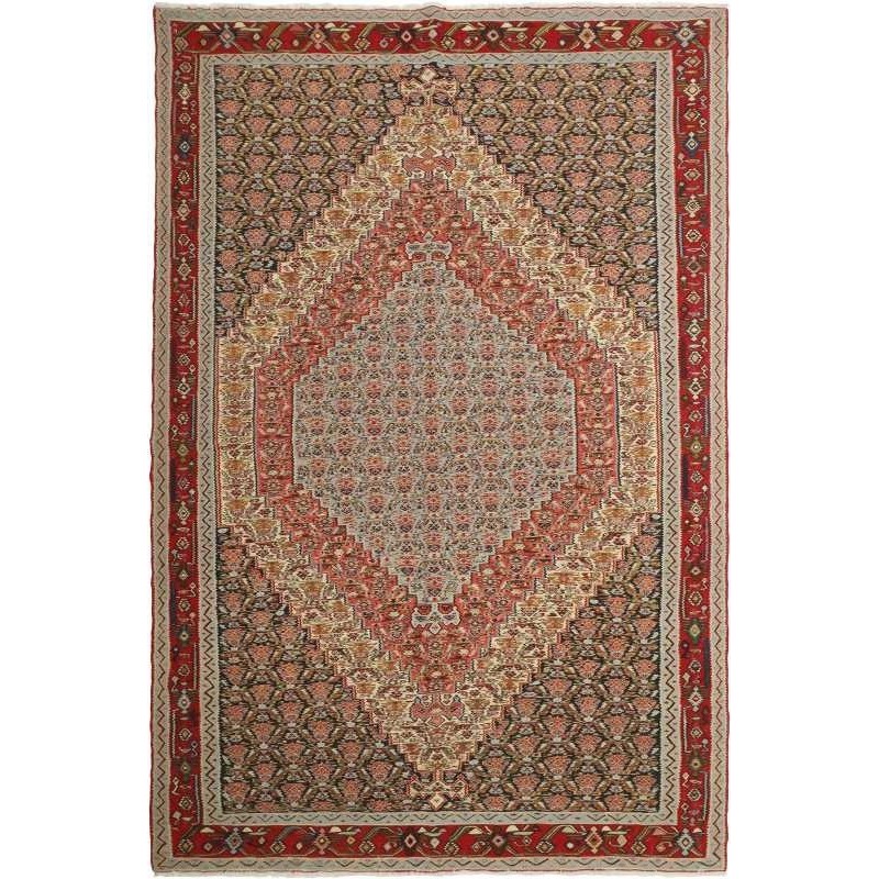 tappeto persia kelim seneh cm 196x298