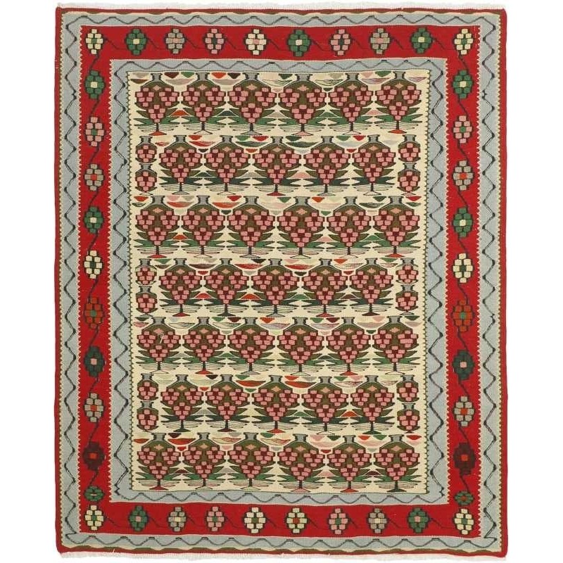 tappeto persia kelim seneh cm 124x149