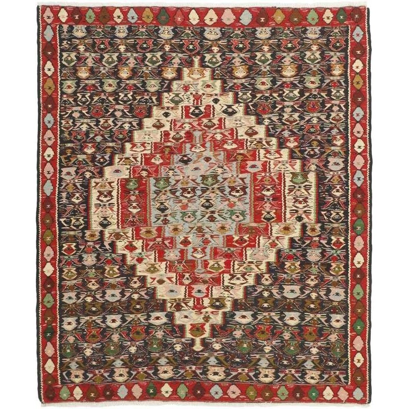 tappeto persia kelim seneh cm 130x150