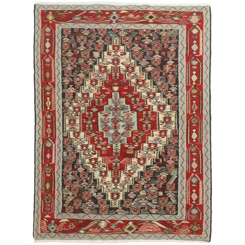 tappeto persia kelim seneh cm 117x151