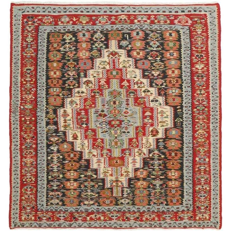 tappeto persia kelim seneh cm 132x140