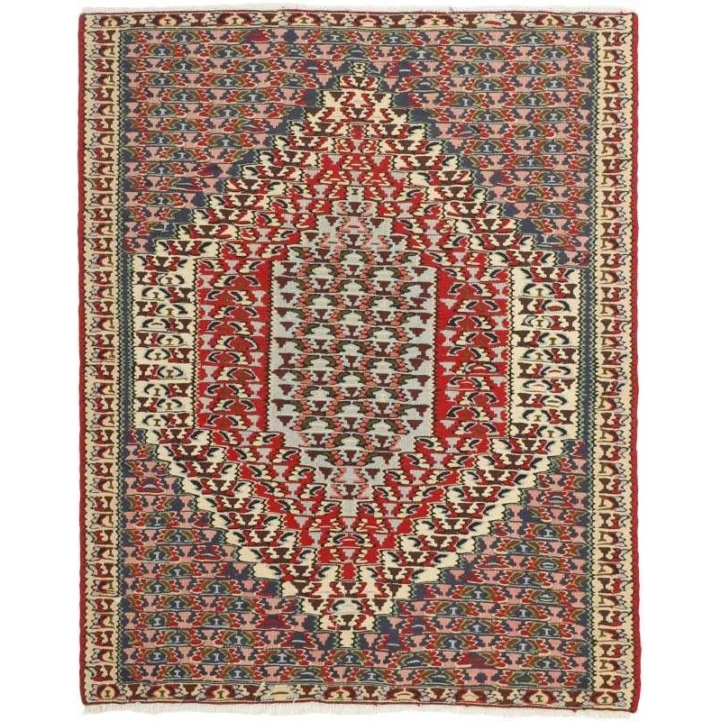 tappeto persia kelim seneh cm 122x152