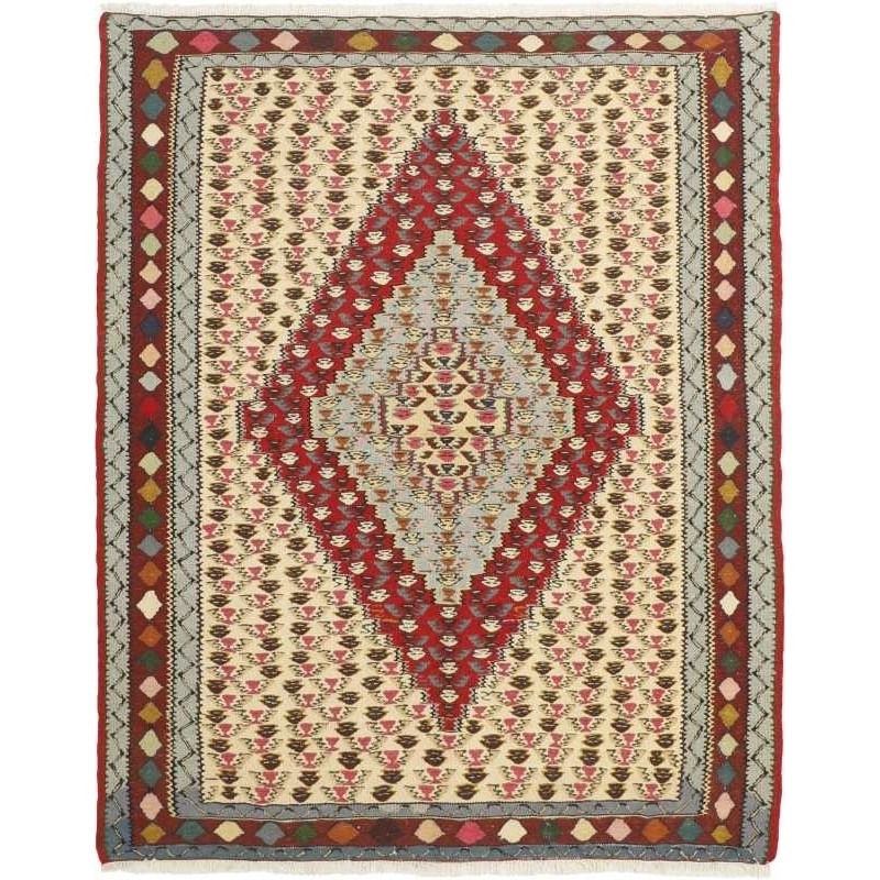 tappeto persia kelim seneh cm 121x154