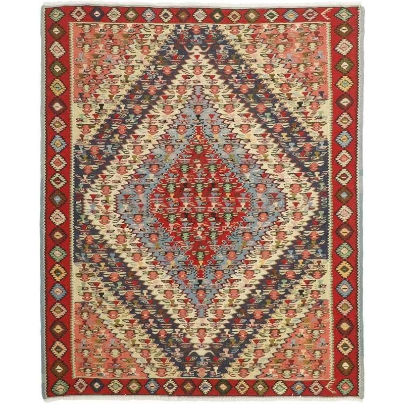 tappeto persia kelim seneh cm 124x150