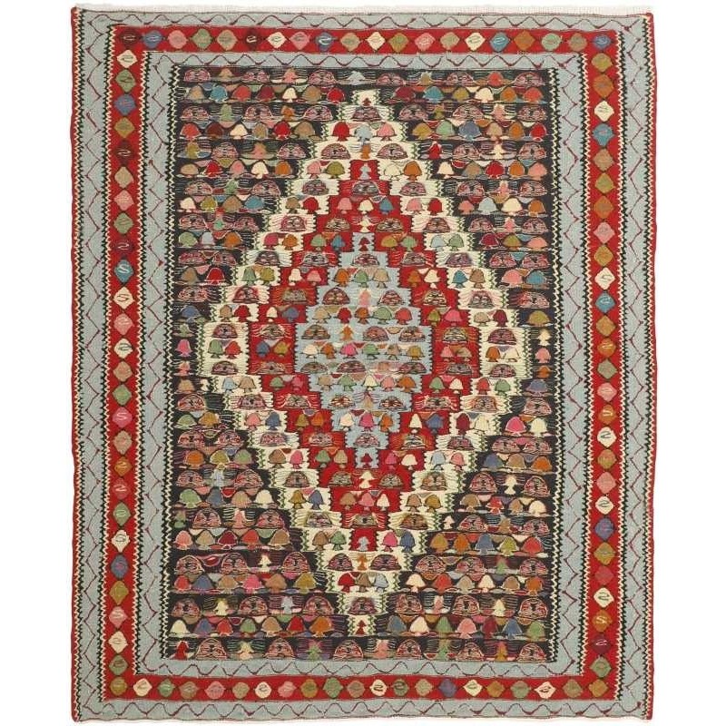 tappeto persia kelim seneh cm 128x154