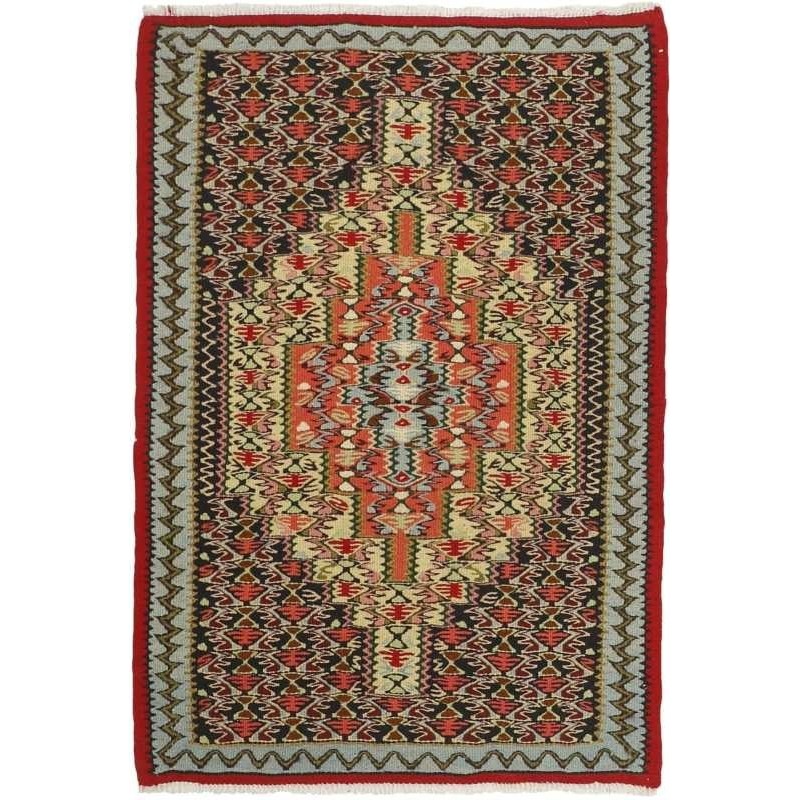 tappeto persia kelim seneh cm 74x105