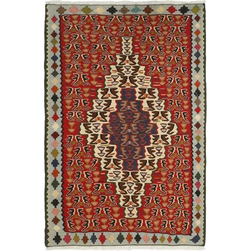 tappeto persia kelim seneh cm 72x110