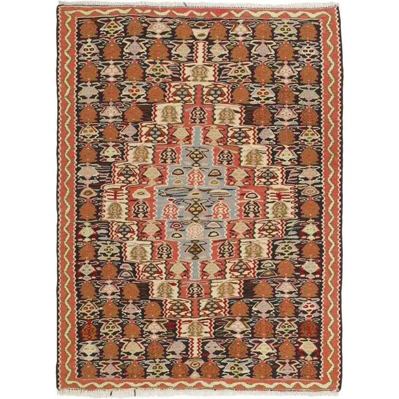 tappeto persia kelim seneh cm 81x105