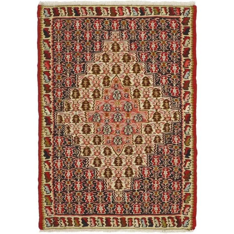 tappeto persia kelim seneh cm 74x107
