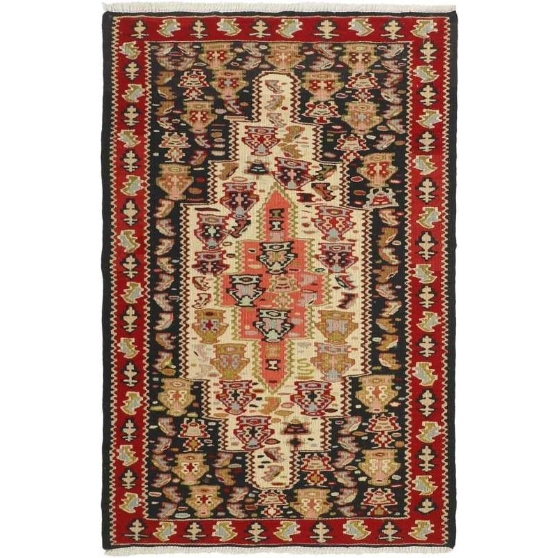 tappeto persia kelim seneh cm 71x109