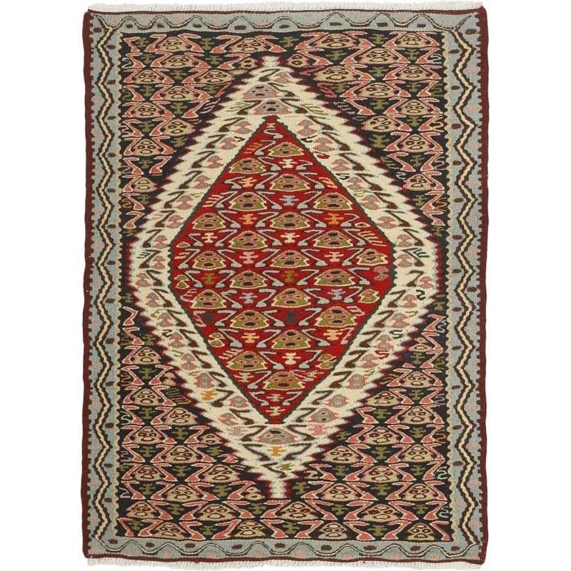 tappeto persia kelim seneh cm 74x106