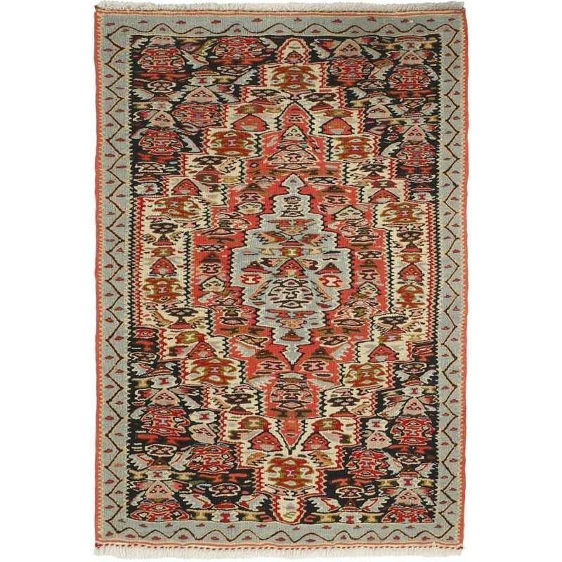 tappeto persia kelim seneh cm 74x104