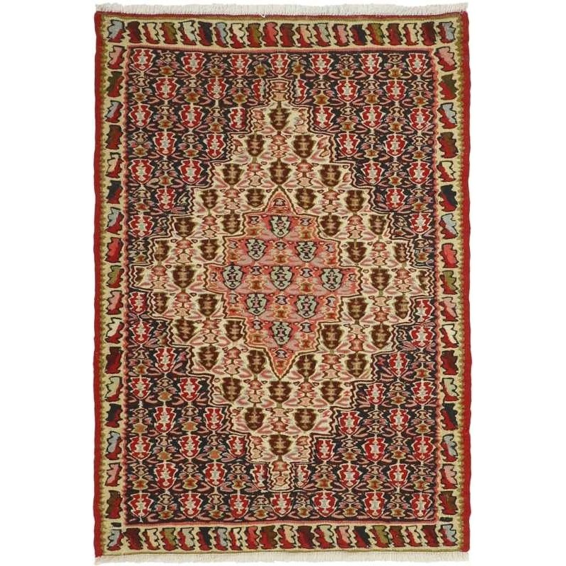 tappeto persia kelim seneh cm 74x108