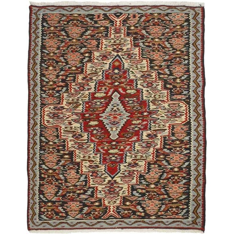 tappeto persia kelim seneh cm 74x102