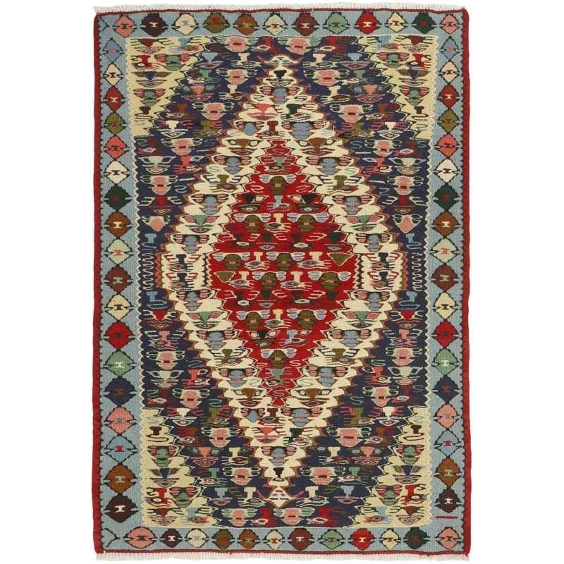 tappeto persia kelim seneh cm 73x110
