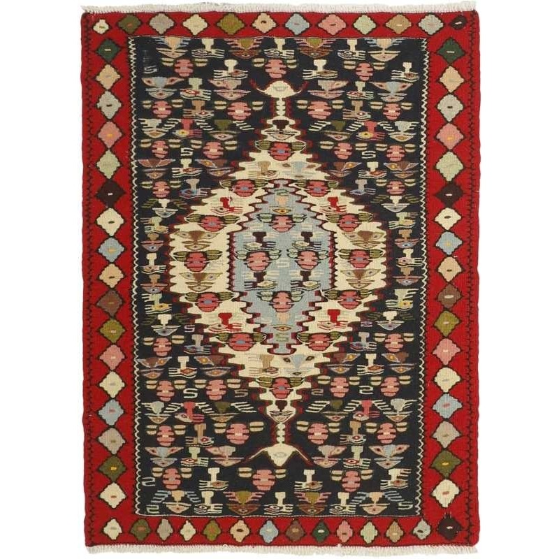 tappeto persia kelim seneh cm 76x103