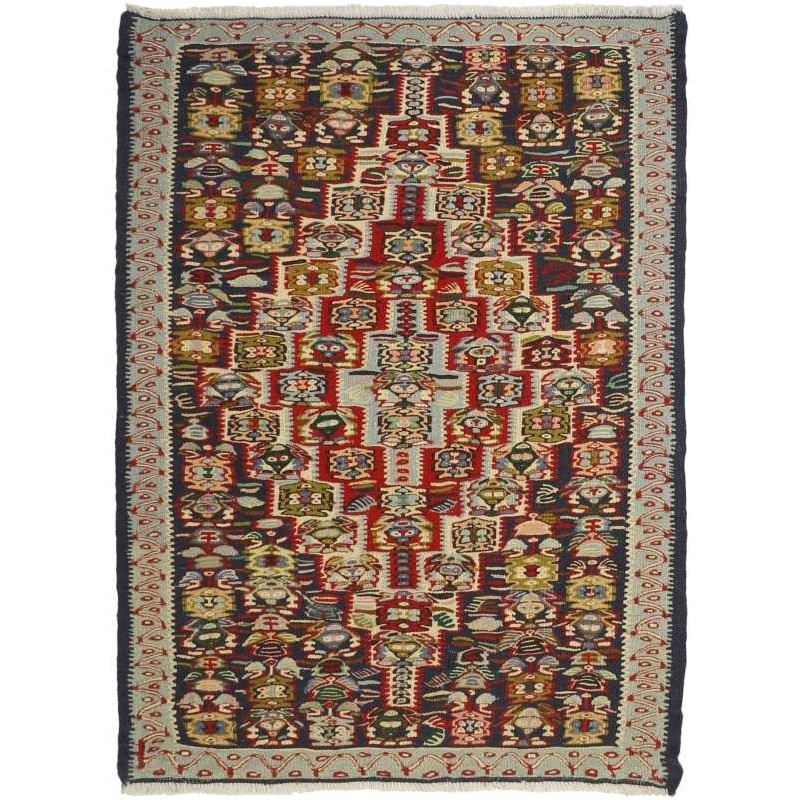 tappeto persia kelim seneh cm 83x114