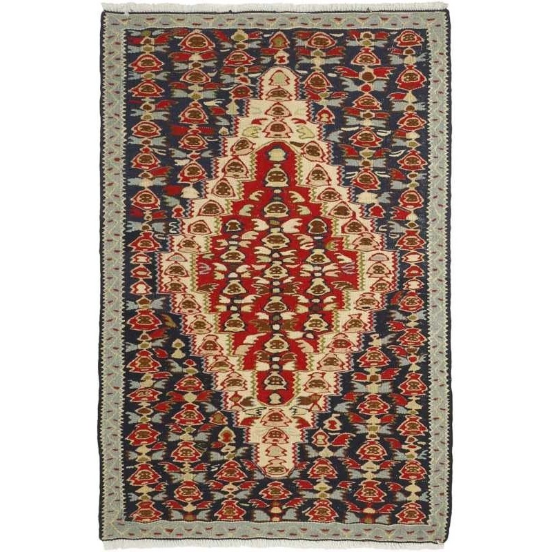 tappeto persia kelim seneh cm 74x110