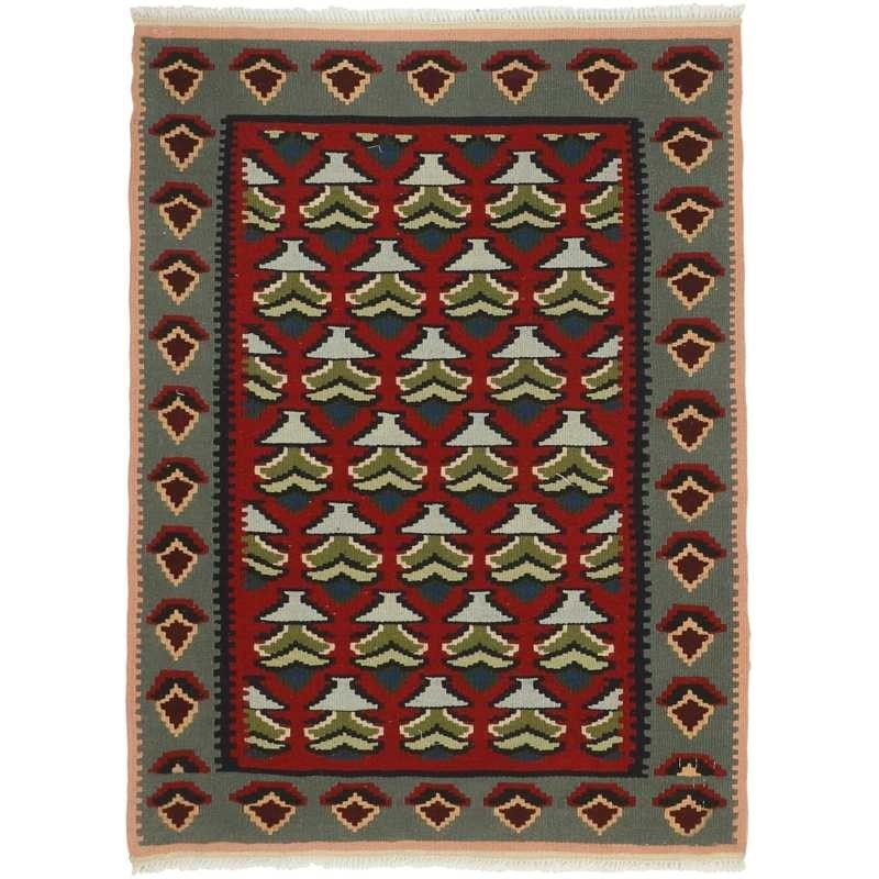 tappeto persia kelim seneh cm 76x106