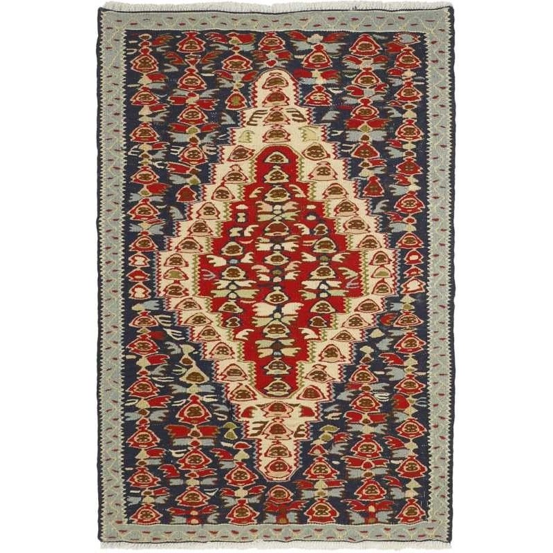 tappeto persia kelim seneh cm 72x106