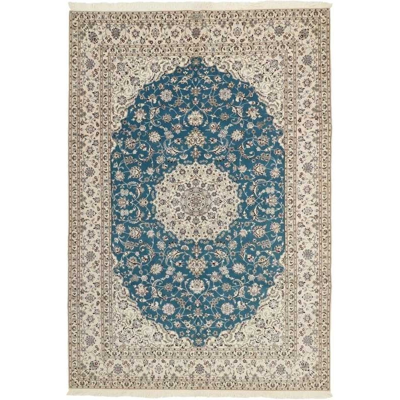 tappeto persia nain extra fine seta cm 204x303
