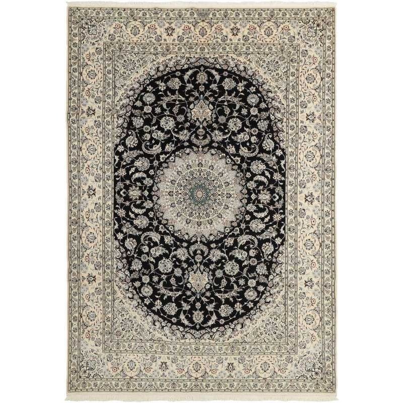 tappeto persia nain extra fine seta cm 206x309
