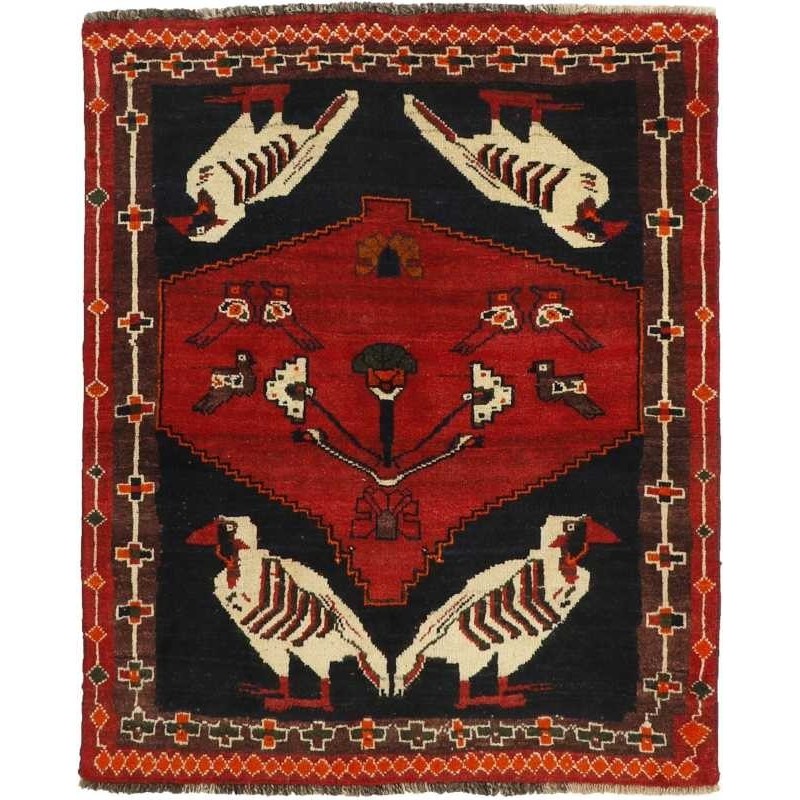 tappeto persia kashghai cm 120x144