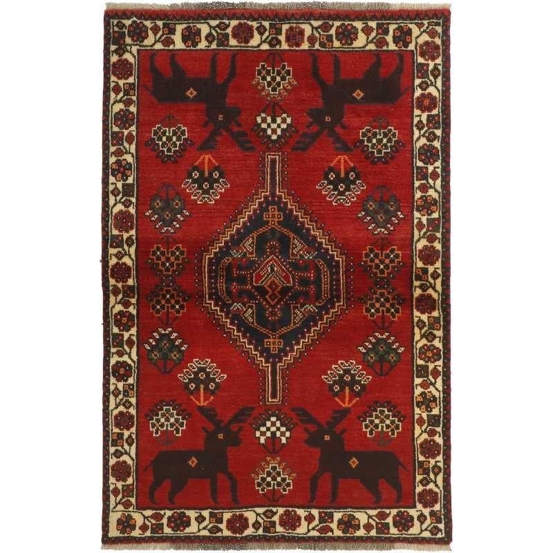 tappeto persia kashghai cm 106x160