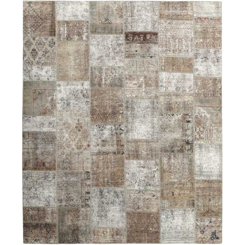 tappeto persia vintage patchwork cm 253x302