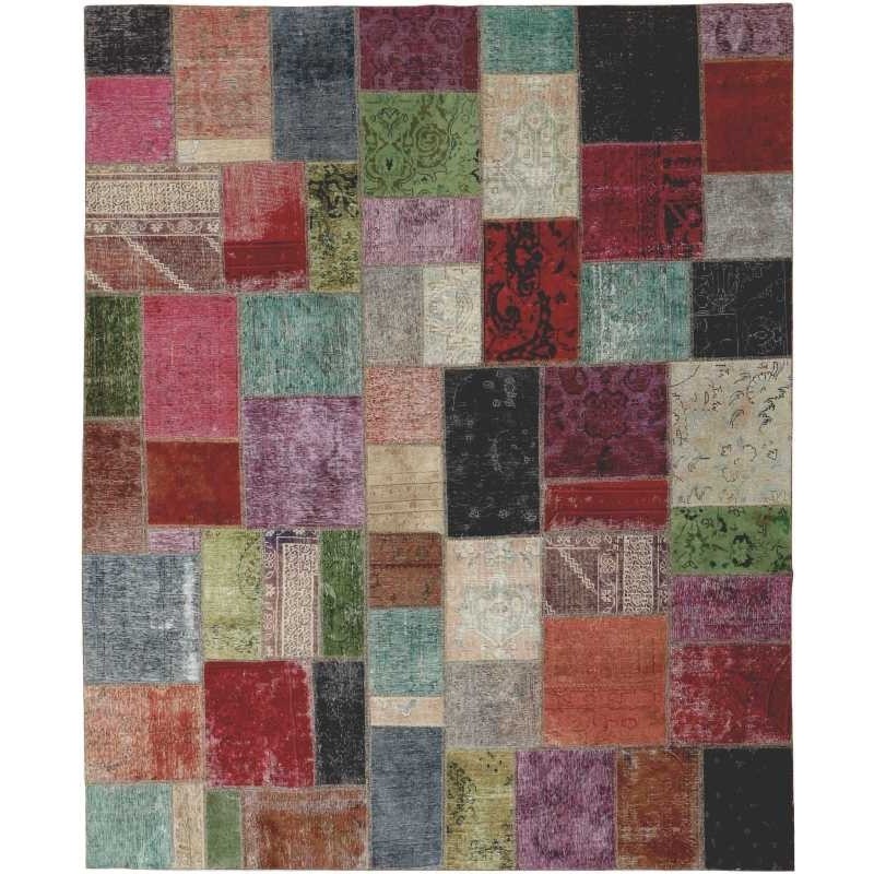 tappeto persia vintage patchwork cm 254x300