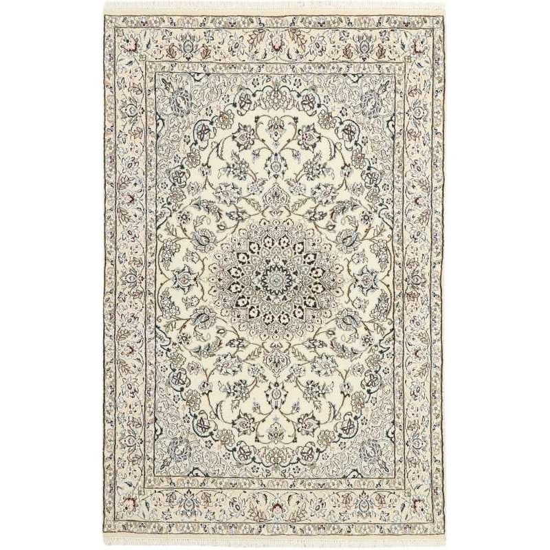 tappeto persia nain fine con seta cm 112x174