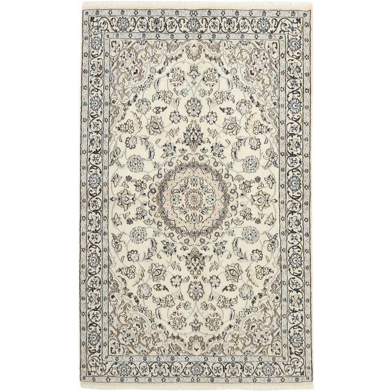 tappeto persia nain fine con seta cm 116x183