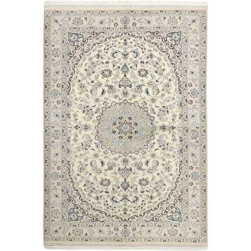 tappeto persia nain fine con seta cm 167x246