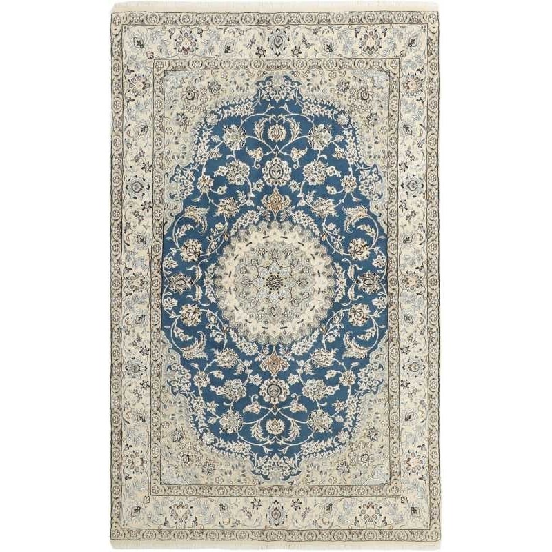 tappeto persia nain fine con seta cm 154x250